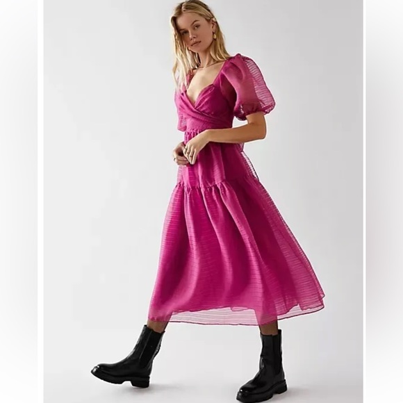 Free People- NWT Hailey Dress - Picture 8 of 14
